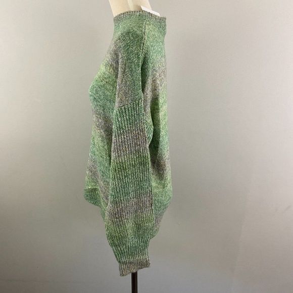 NWT ABOUND Teal Cyrus‎ Space Dye Crew Neck Sweater - Picture 4 of 8